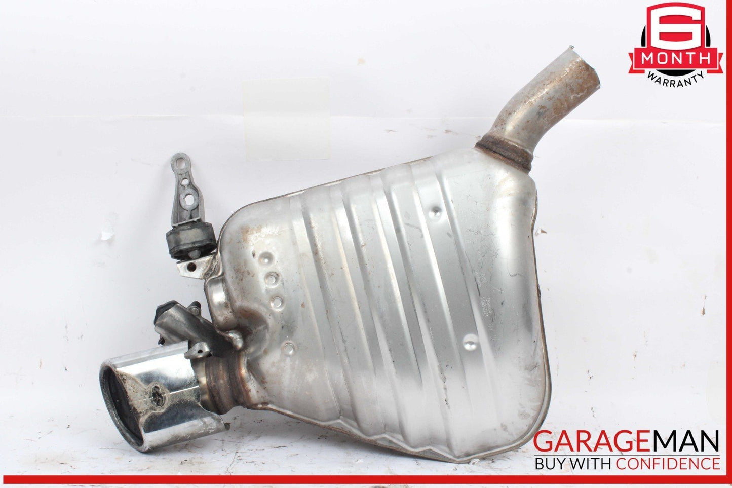 13-17 Audi Q5 Rear Left Driver Side Exhaust Muffler Tail Pipe 8R0253611AN OEM