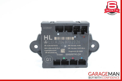 08-18 Mercedes W204 C300 CLS550 GLK350 Rear Left Side Door Control Module OEM