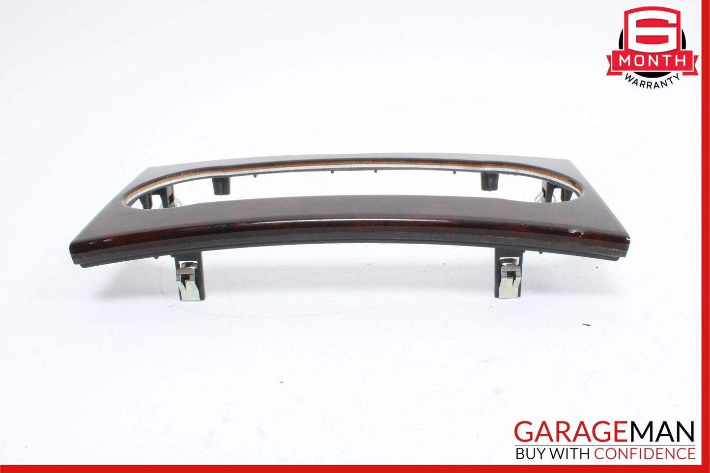 08-14 Mercedes W204 C280 C300 A/C Climate Control Switch Trim Bezel Cover Wood