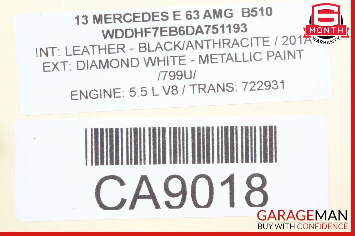 10-18 Mercedes W212 E63 CLS550 CLS63 AMG ABS Disc Brake Pump Hydraulic Unit OEM