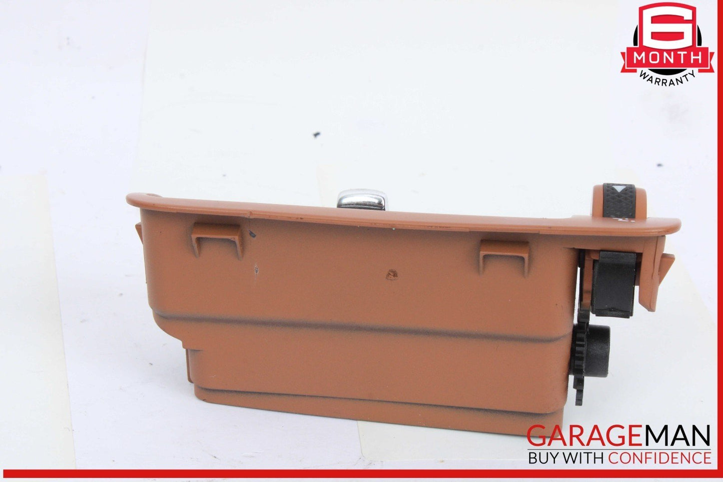 03-13 Maserati Quattroporte M139 Right Side B-Pillar AC A/C Air Vent Brown OEM