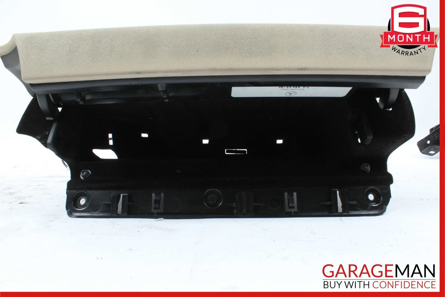 05-11 Mercedes R171 SLK300 SLK350 Dashboard Glove Box Storage Assembly Beige