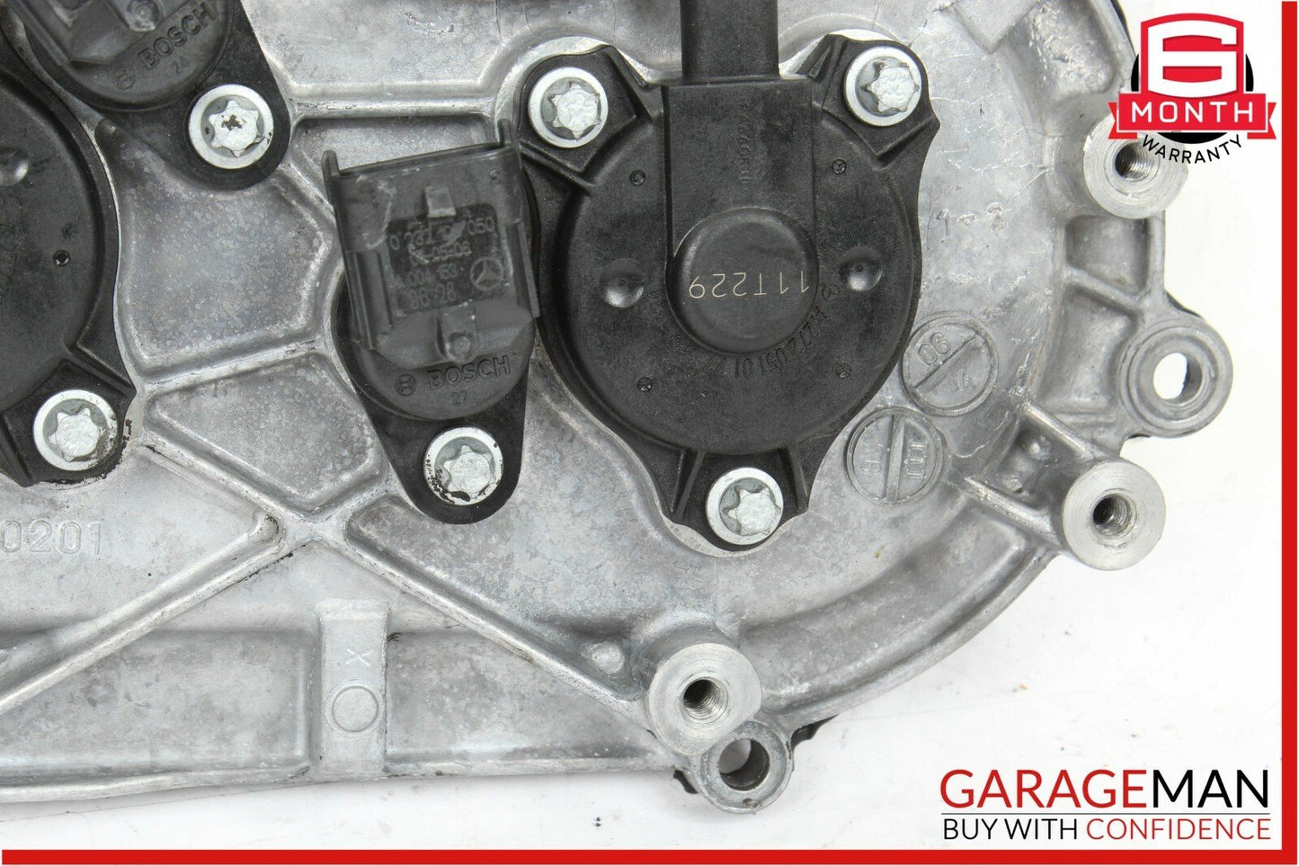 06-10 Mercedes CLK350 E350 S550 Front Left Side Engine Timing Chain Cover Plate