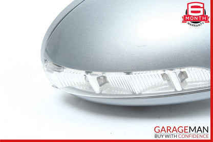 07-09 Mercedes W221 S550 Front Right Side Mirror Door Rear View Grey OEM