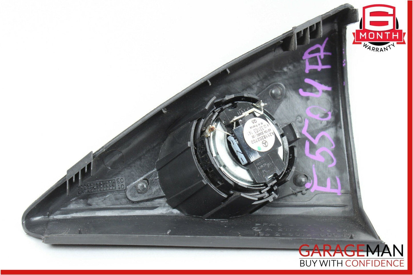 03-09 Mercedes W211 E320 E55 AMG Front Right Side Tweeter Speaker Cover Black