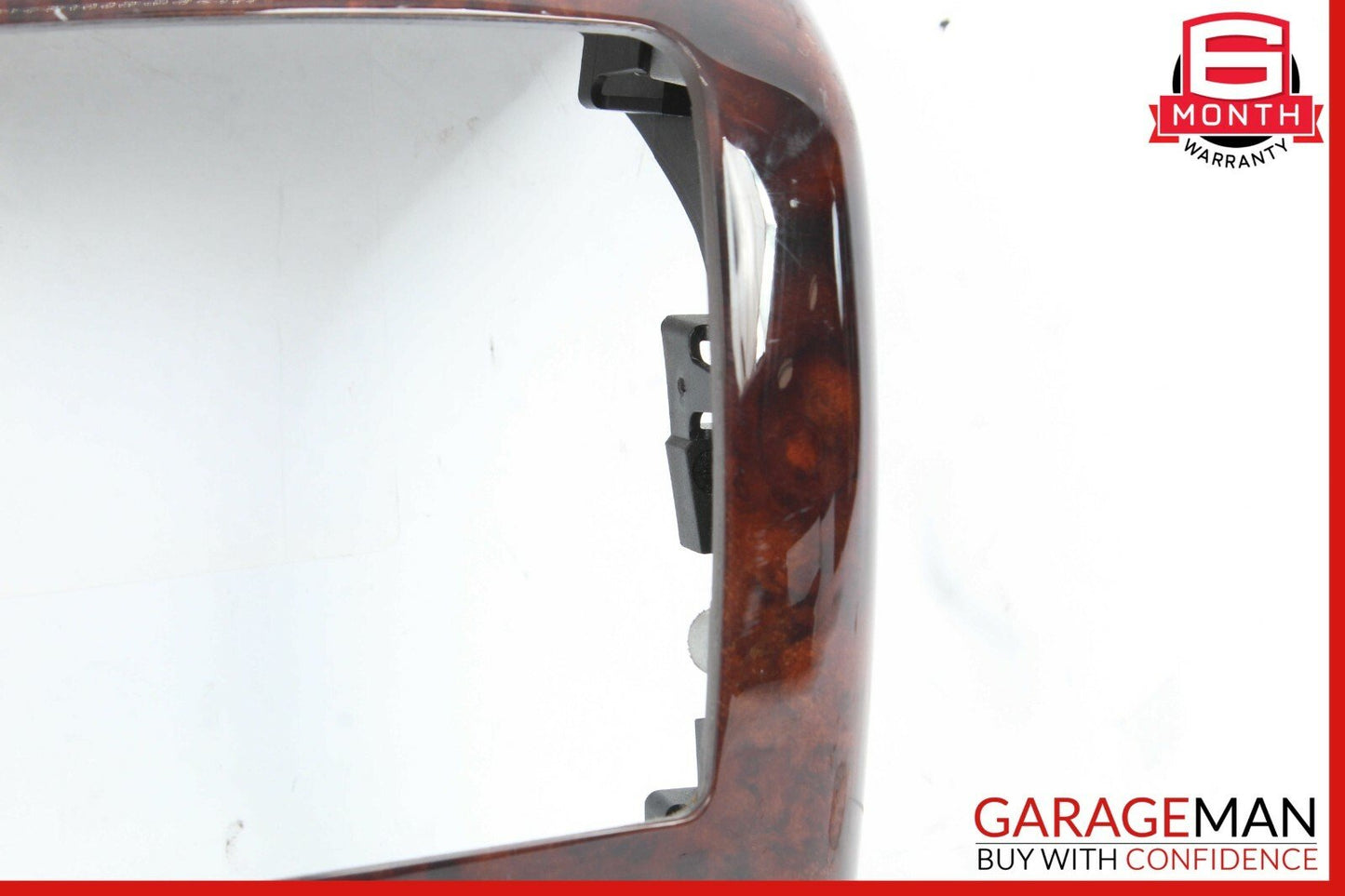 07-13 Mercedes W221 S550 S63 AMG Center Console Rear AC Control Trim Bezel Wood