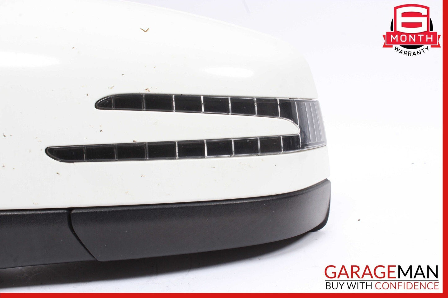 13-16 Mercedes X166 GL450 Front Left Side Mirror Glass Rear View w/ Blind Spot