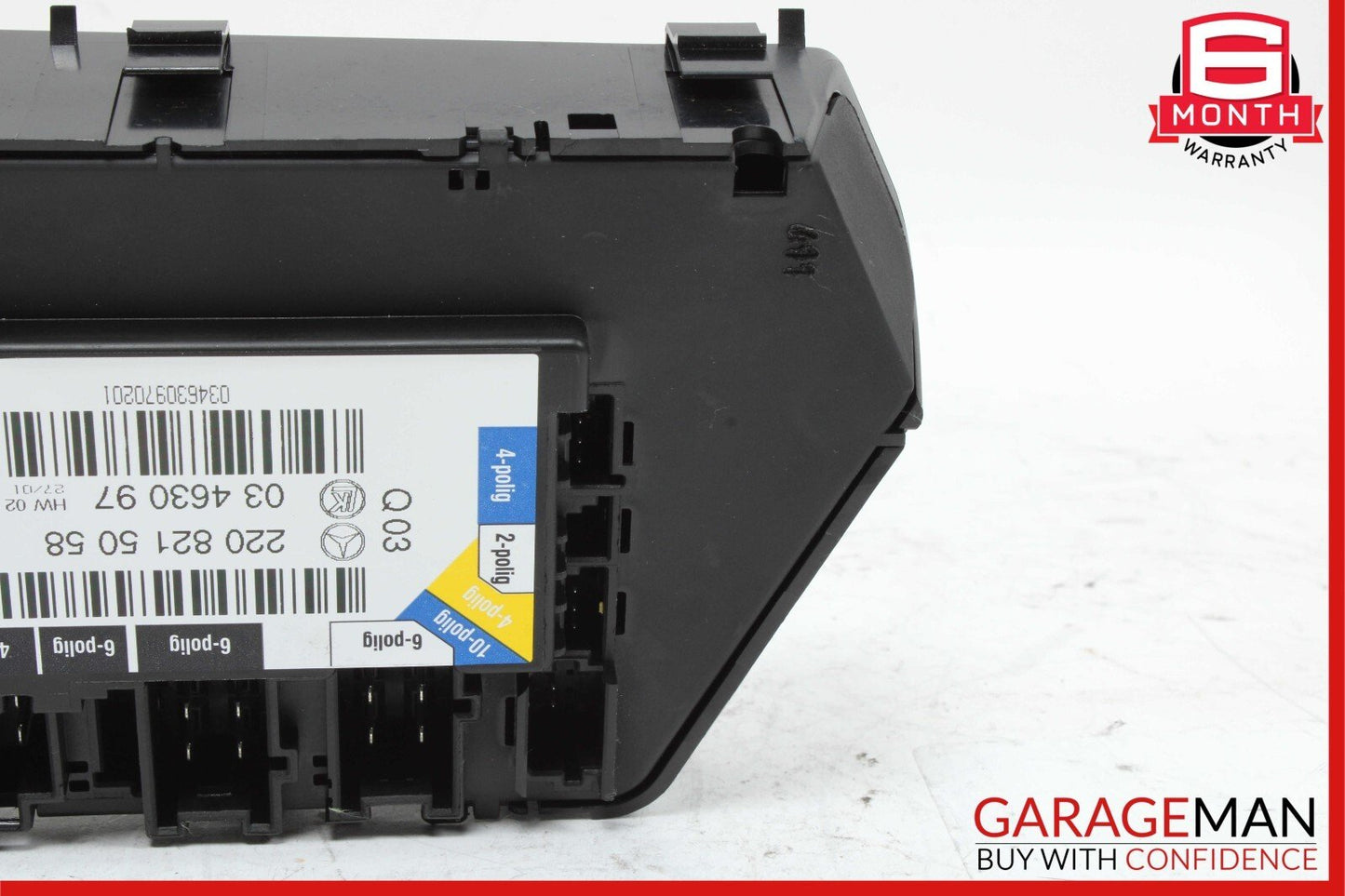 00-06 Mercedes W220 S55 AMG S430 Rear Right Passenger Seat Control Switch OEM