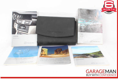 08-14 Mercedes W204 C250 C350 Operators Owner Manual Guide Service Book Set OEM