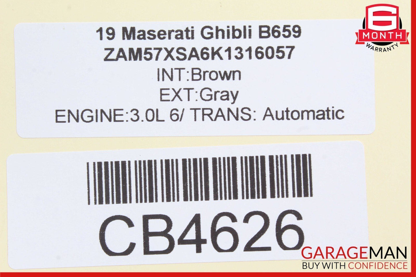 14-22 Maserati Ghibli M157 Headlight Control Switch 670087494 OEM