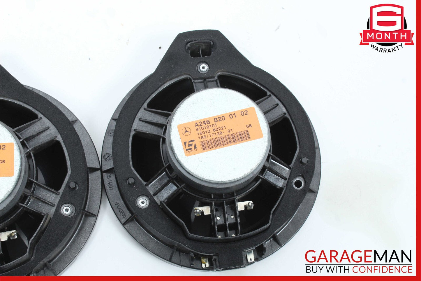 08-18 Mercedes W212 E350 CLS550 Rear Door Audio Speaker Logic 7 Set of 2 Pc