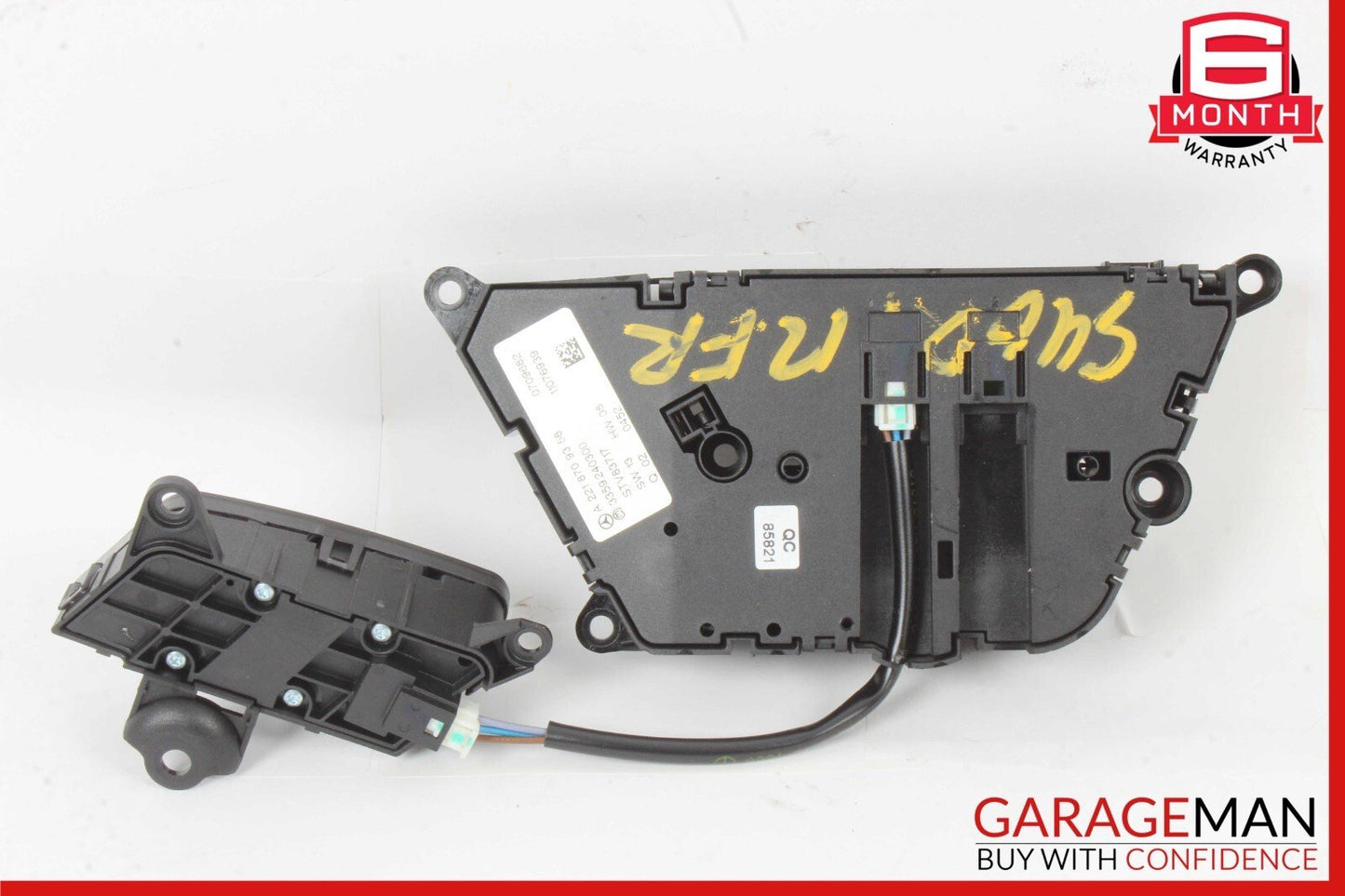 07-14 Mercedes W221 S400 S63 Front Right Side Seat Control Switch 2218709358 OEM