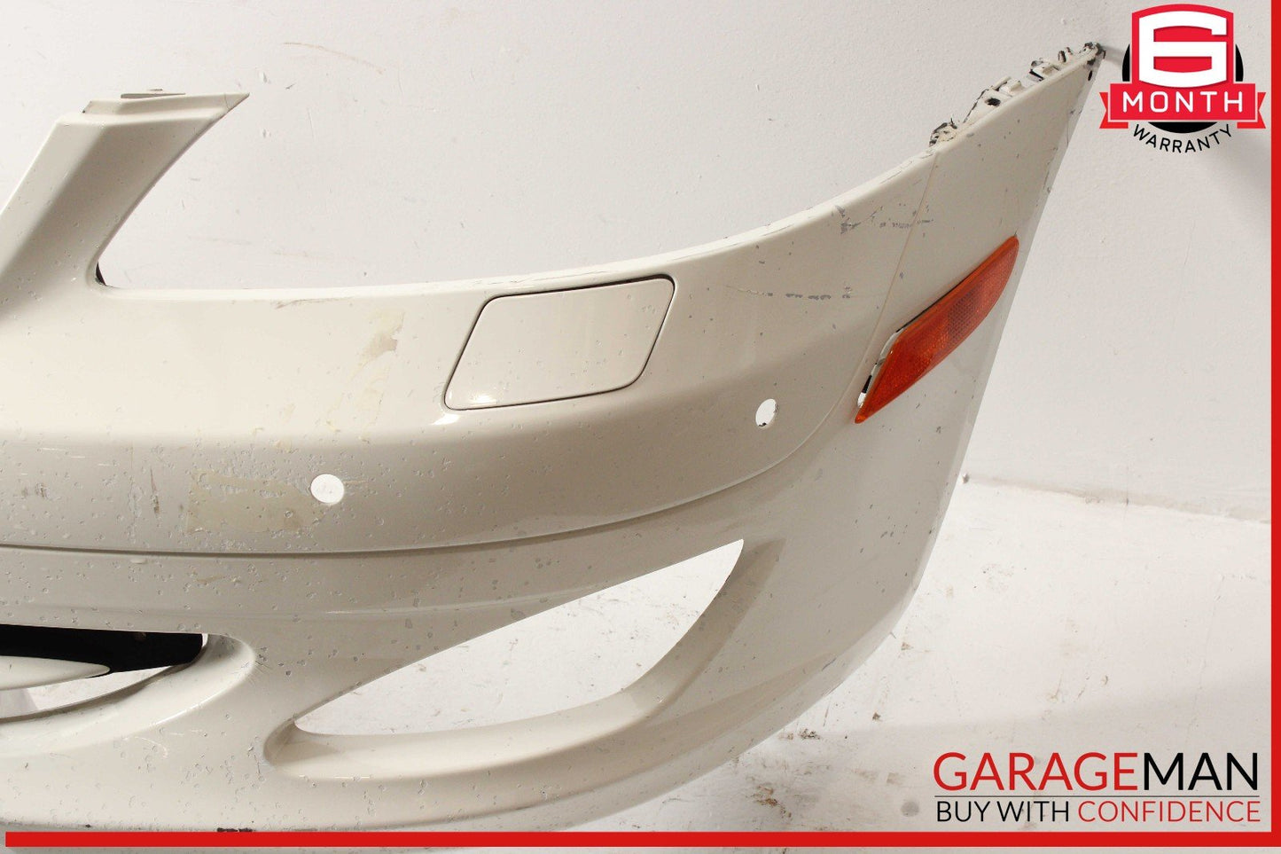 07-09 Mercedes W221 S550 S600 S450 Base Front Bumper Cover Assembly White OEM