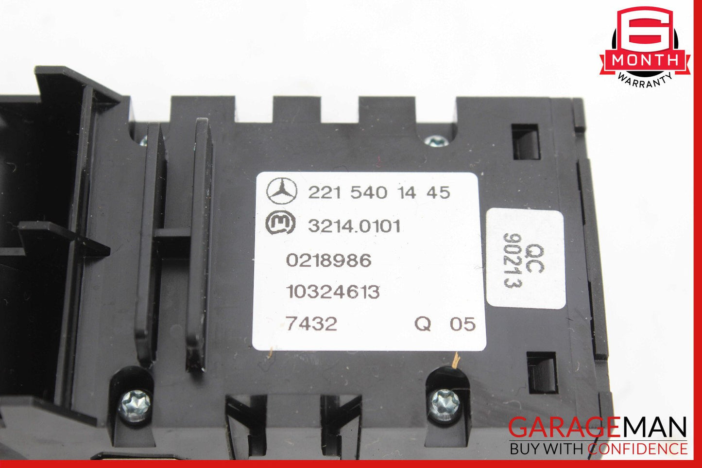 07-14 Mercedes W216 CL550 Electronic Parking Brake Switch Release Module