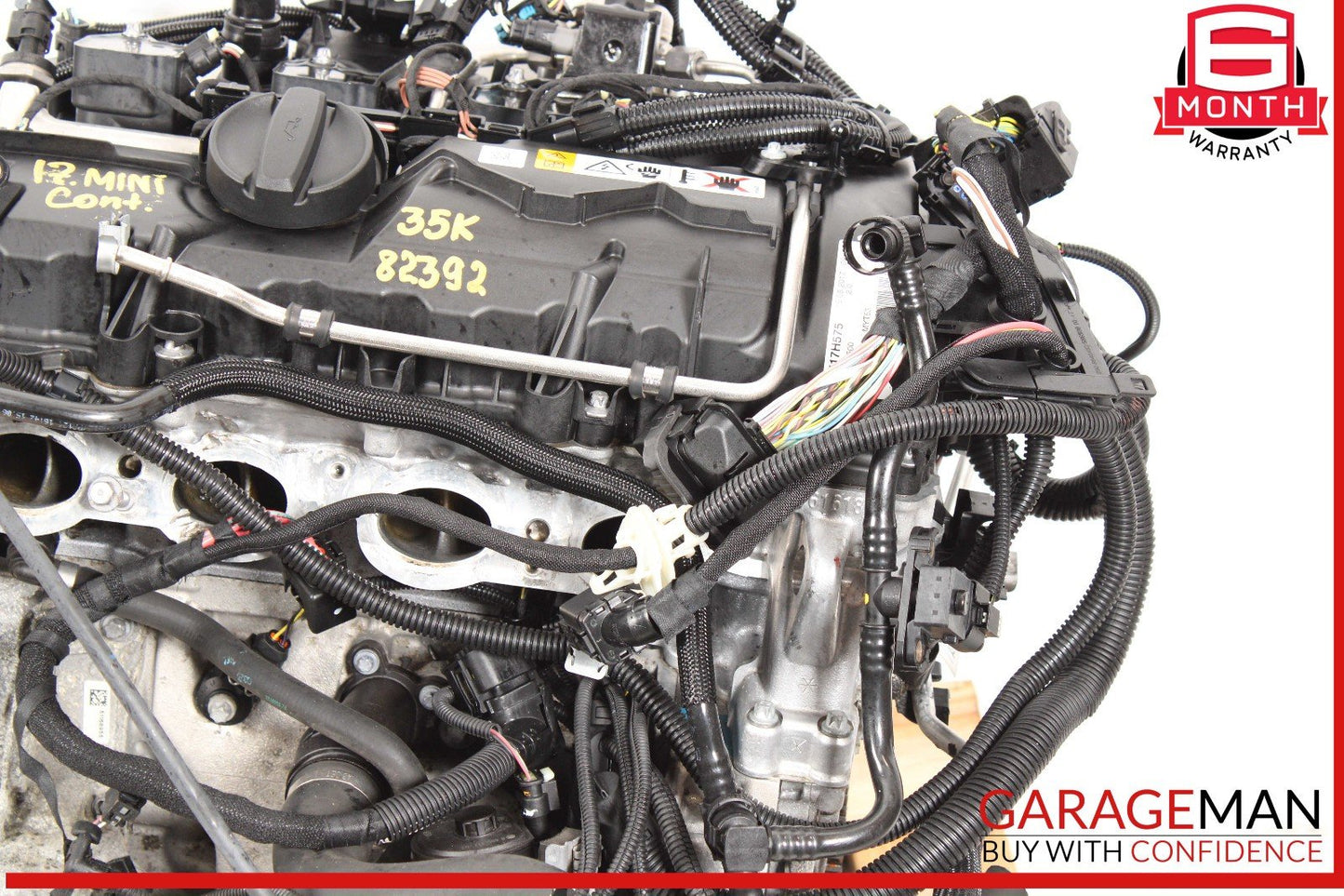 17-19 Mini Cooper S Countryman Complete Engine Motor Block Assembly OEM 35k