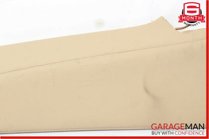 07-09 Mercedes W211 E350 E500 Rear Right Side Seat Bolster Cushion Cover Brown