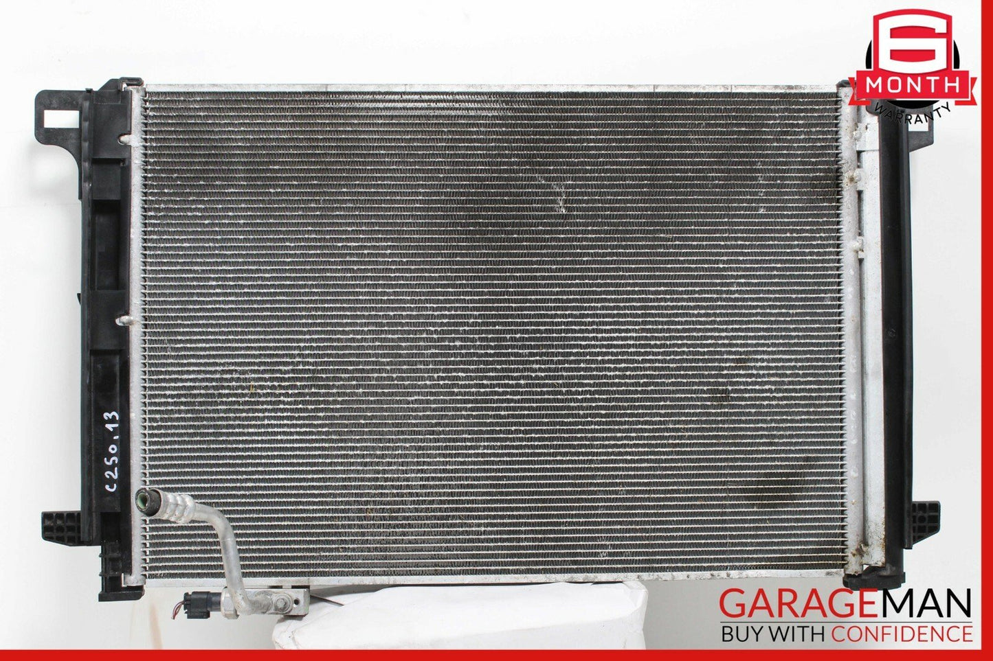 12-15 Mercedes W204 C250 TYC A/C Cooling Air Conditioning Condenser w/ Shroud
