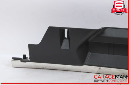 09-17 Audi Q5 SQ5 Rear Trunk Sill Scuff Plate Cover Trim Panel 8R0864513C OEM