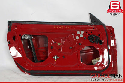 12-20 Mercedes R172 SLK250 SLK350 Exterior Left Driver Door Shell Panel Red