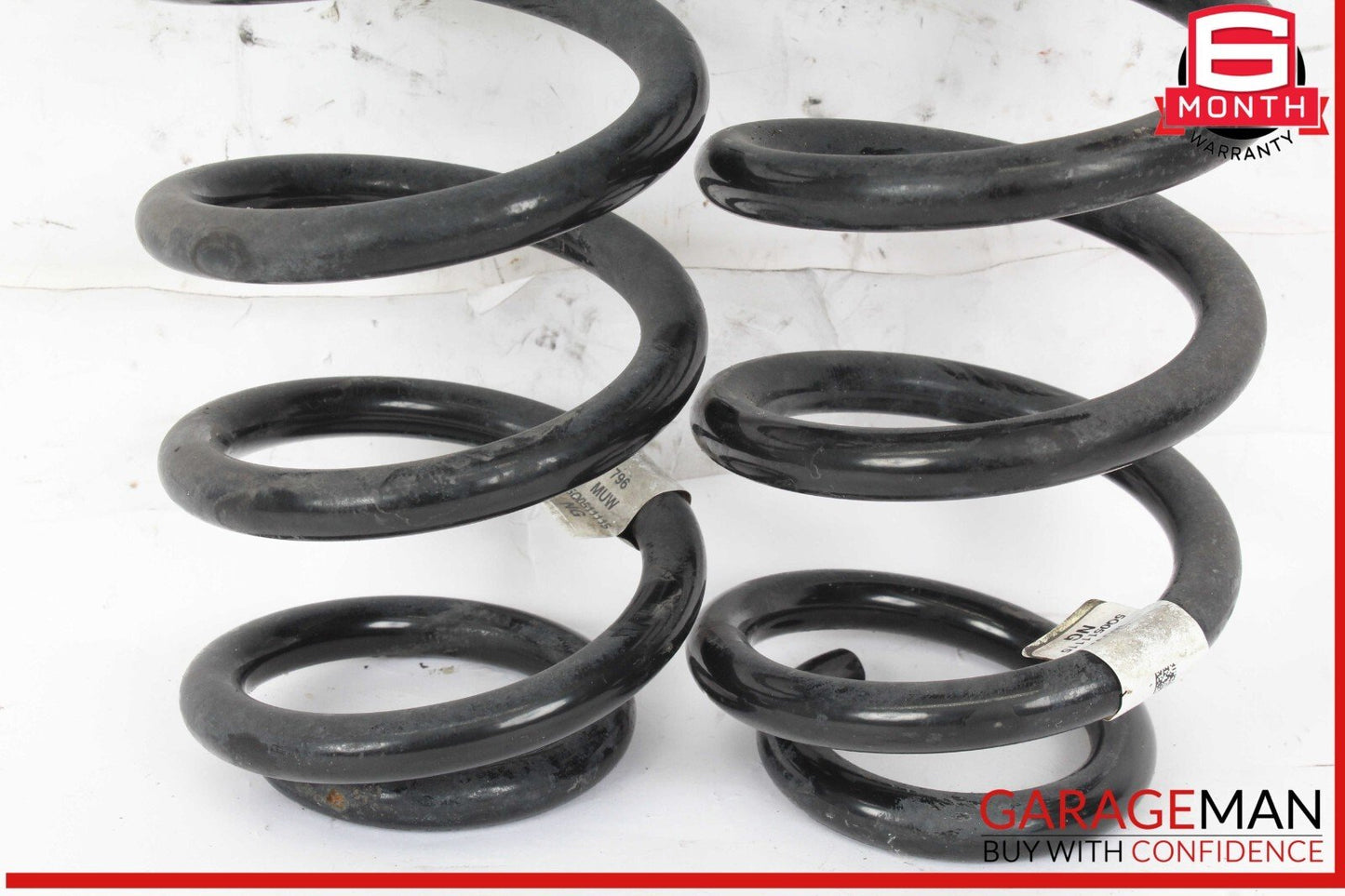 17-20 Audi S3 A3 Rear Right and Rear Left Coil Spring Springs Set OEM