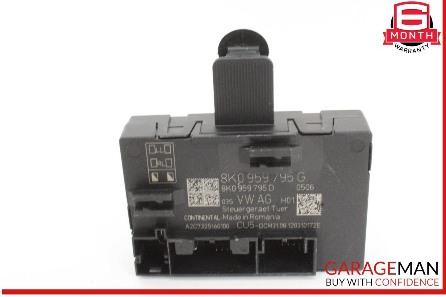 09-17 Audi Q5 Rear Left or Right Side Door Control Module Unit 8K0959795G OEM