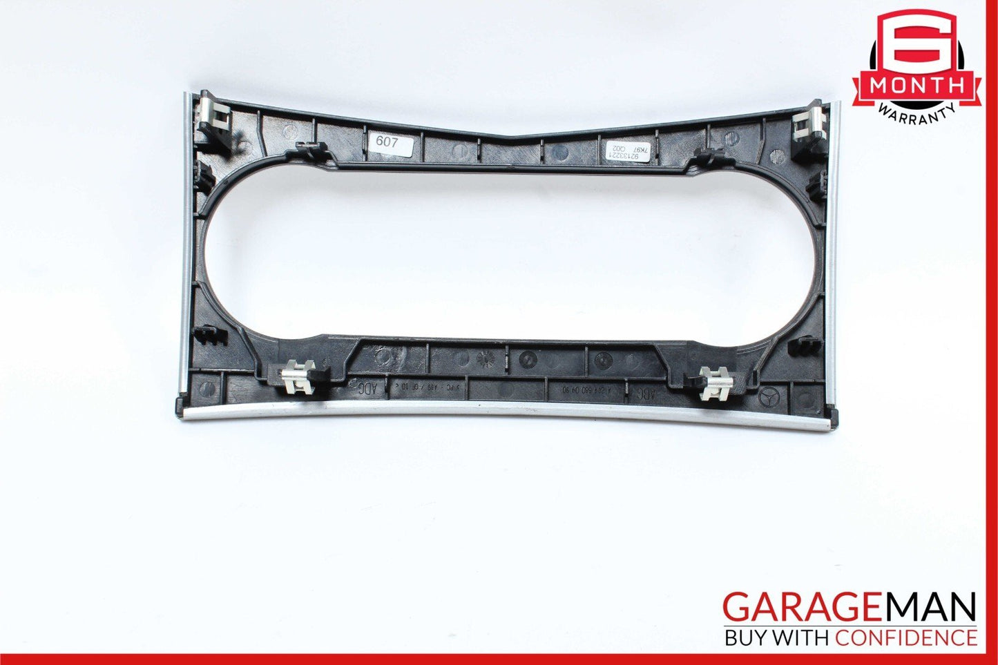 08-14 Mercedes W204 C300 C350 AC A/C Climate Control Switch Trim Bezel OEM