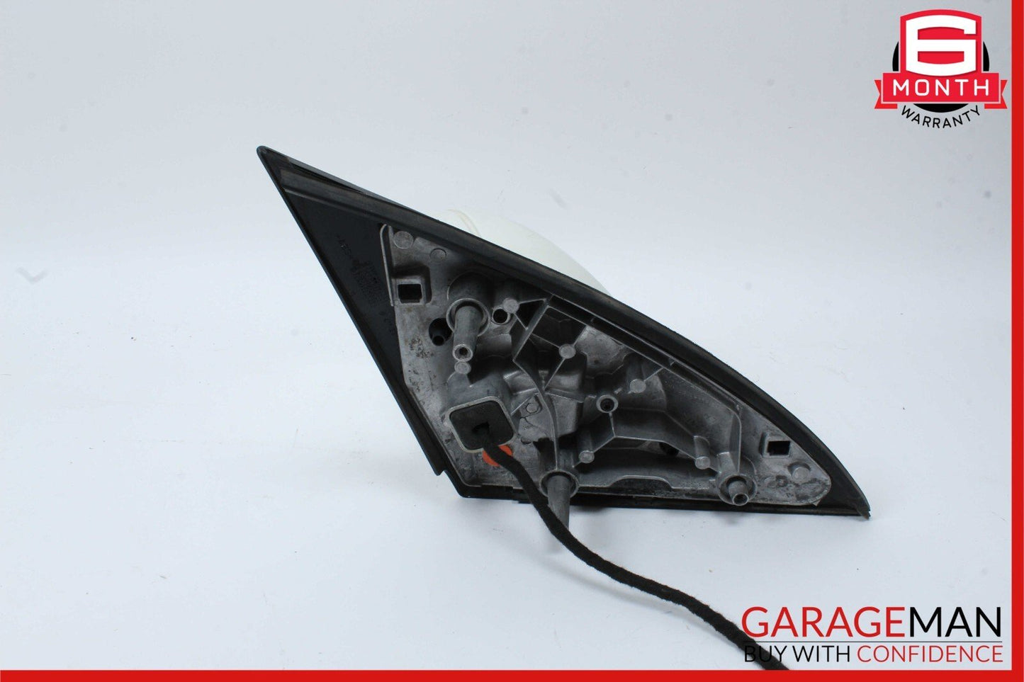 06-10 Mercedes W251 R350 Front Left Side Mirror Door Rear View Calcite White