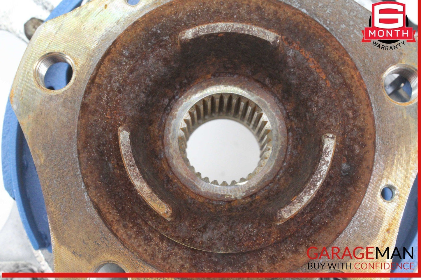 14-16 Porsche Panamera 970 E-Hybrid Rear Left Side Spindle Knuckle Wheel Hub OEM