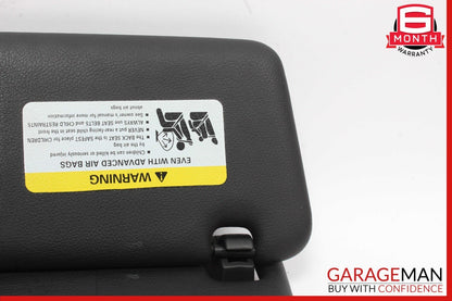 03-10 Porsche Cayenne S 957 Front Right Side Sunvisor Sun Visor Shade Black OEM