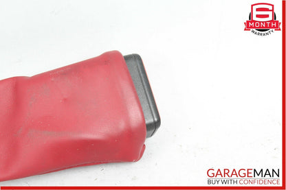 14-18 Maserati Quattroporte Rear Left Seat Belt Seatbelt Receiver Buckle Red OEM