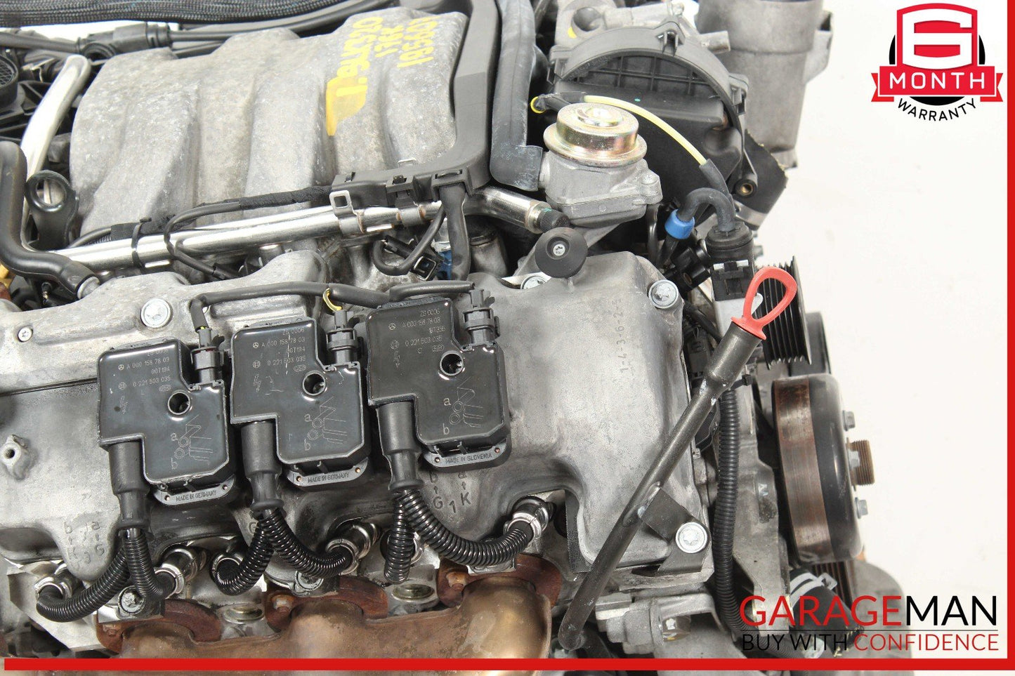 97-05 Mercedes R170 SLK320 E320 Engine Motor Block Assembly V6 M112 RWD OEM 176k