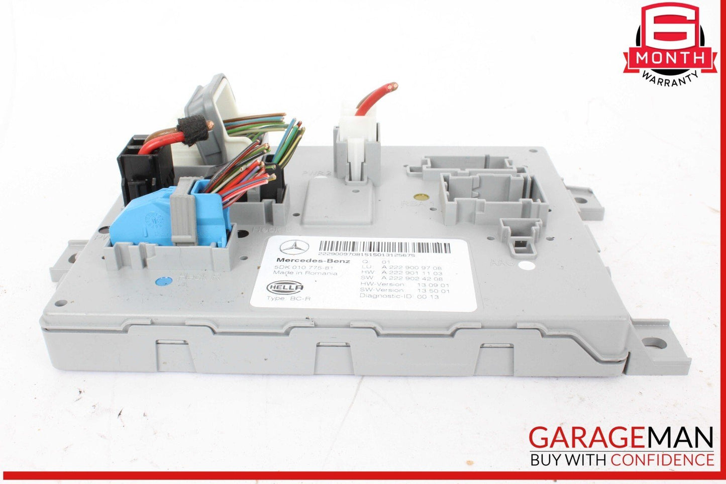 15-18 Mercedes W205 C300 C400 C350e Rear Trunk SAM Control Module Unit OEM