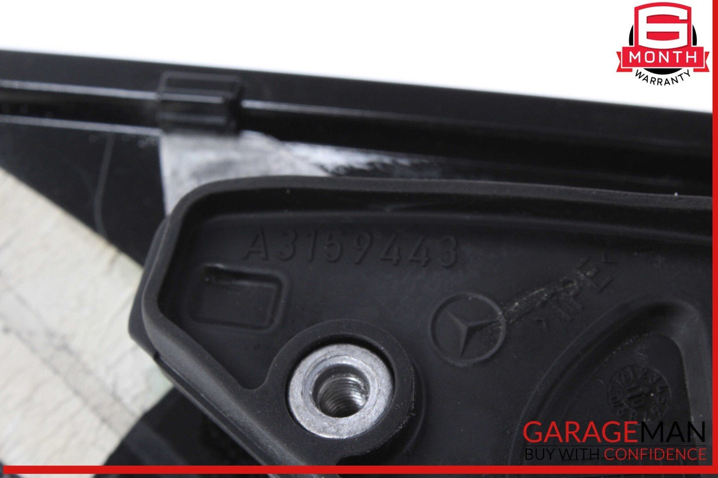 10-13 Mercedes W212 E550 Front Left Driver Side Mirror Door Rear View White OEM
