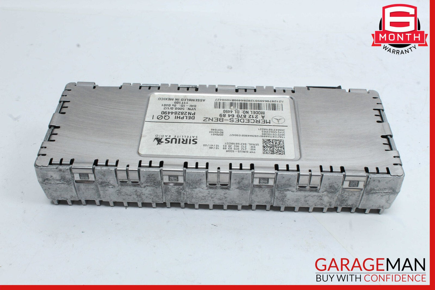 Mercedes W204 C250 GLK350 Sirius Satellite Radio Receiver 2128706489 OEM