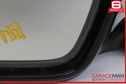 12-18 BMW 640i 650i Front Left Driver Side Door Rear View Mirror White OEM