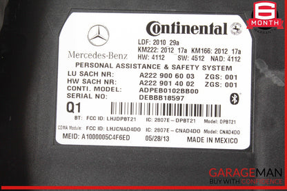 12-15 Mercedes W204 C250 C300 C350 Communication Control Module 2229006003 OEM