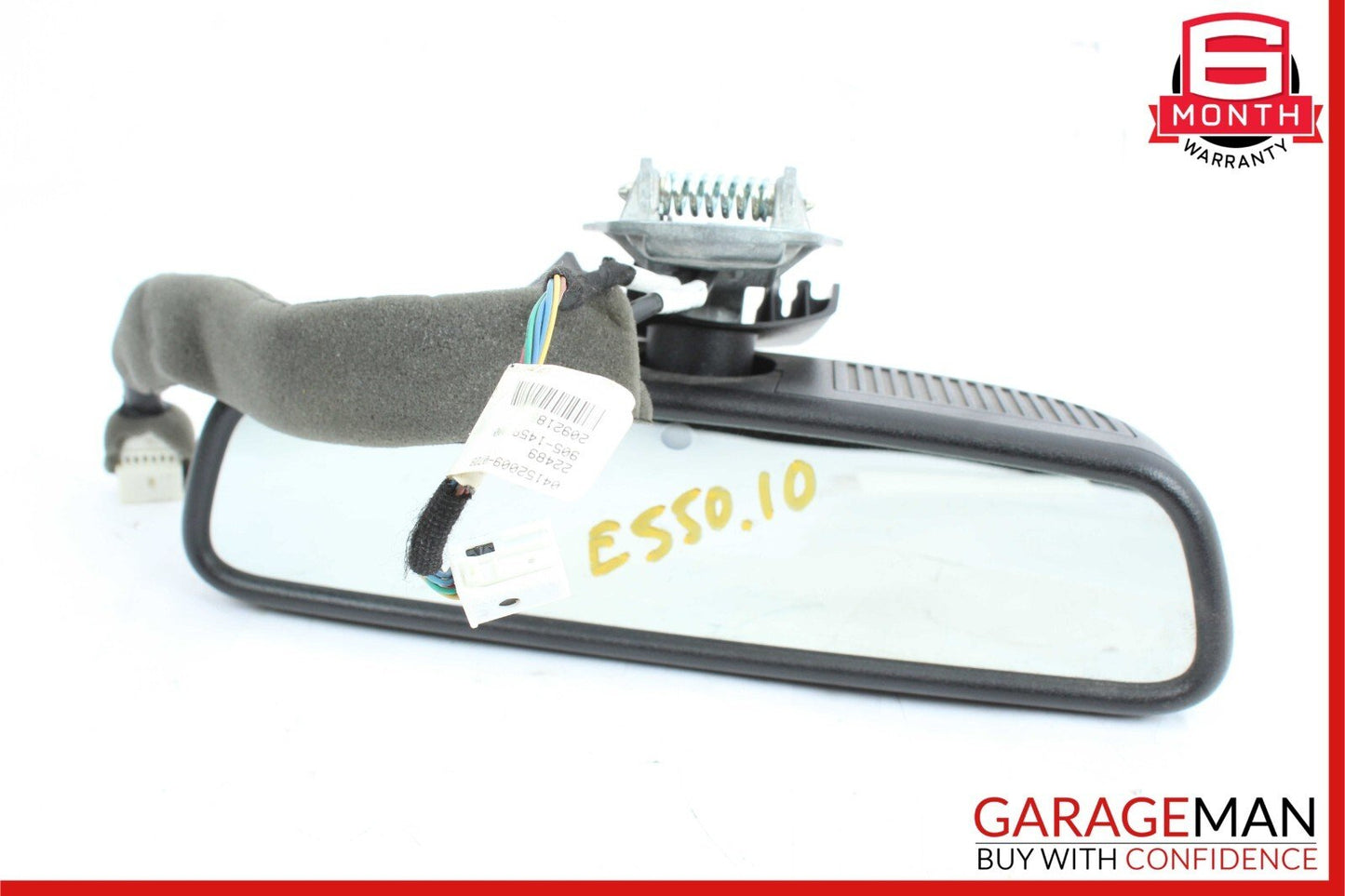 10-16 Mercedes W212 E350 E550 C250 Interior Rear View Mirror Black 2048104217