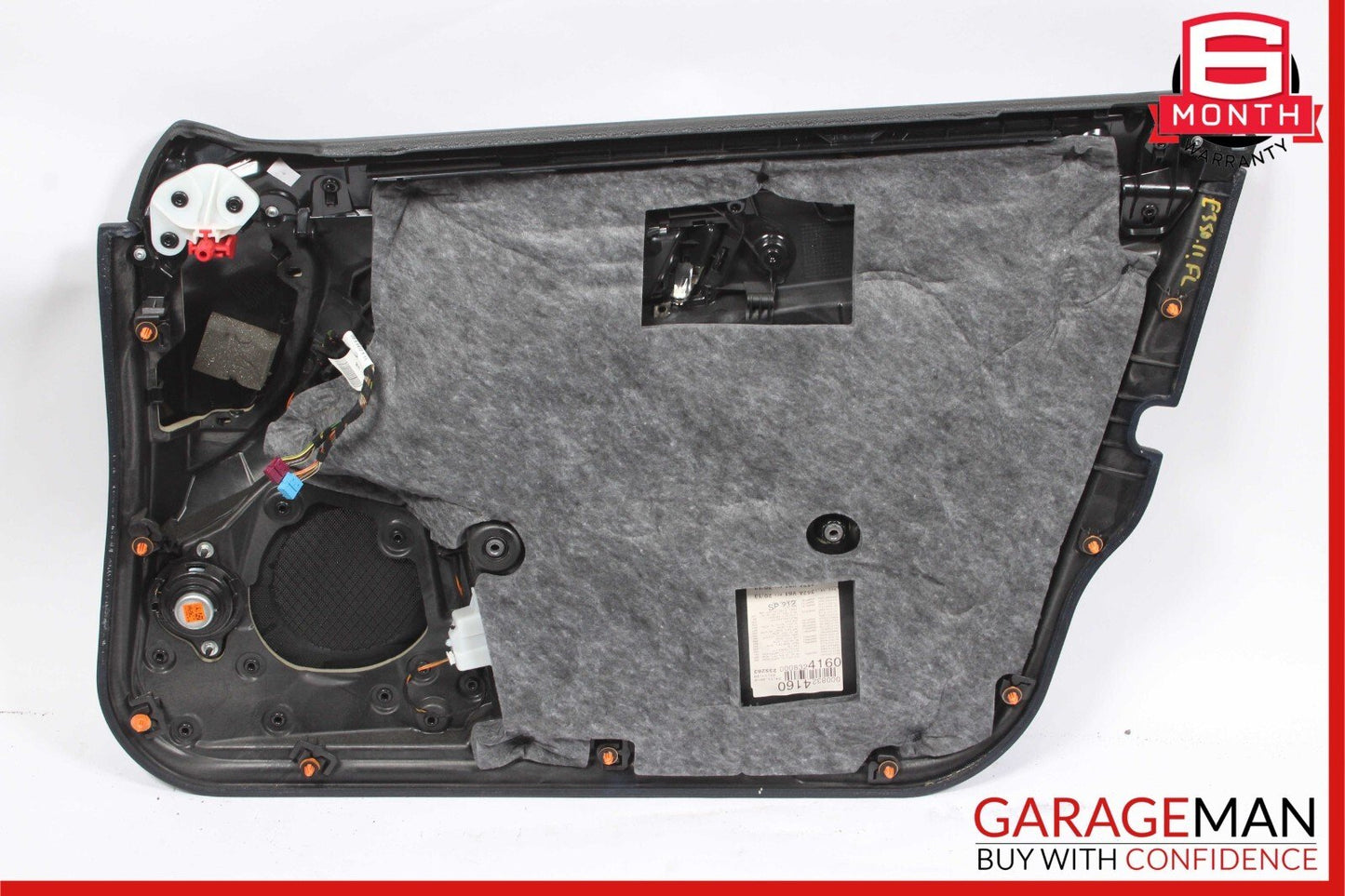10-13 Mercedes W212 E550 E350 Front Left Interior Door Panel Trim Cover Black