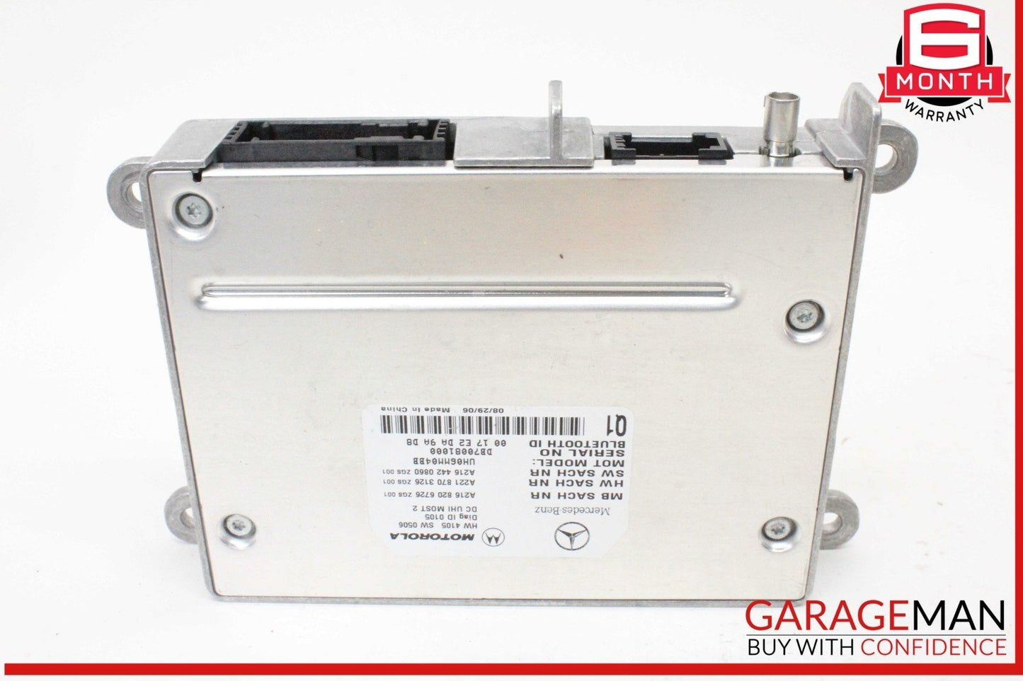 07-13 Mercedes W221 S550 CL550 Bluetooth Communication Controller Module OEM