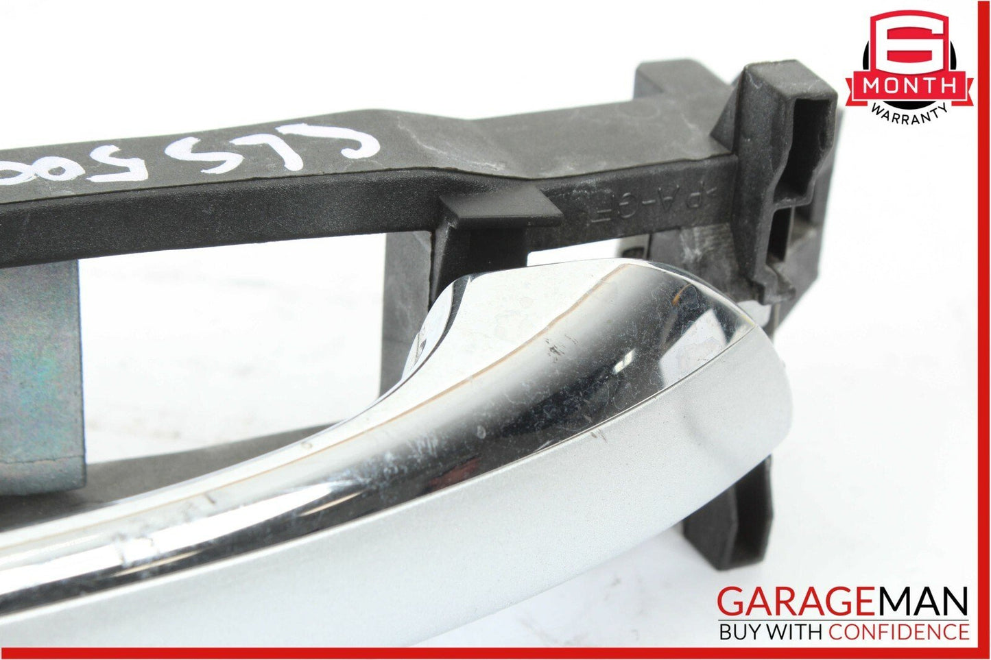 06-11 Mercedes W219 CLS500 Rear Right Passenger Side Exterior Door Handle Silver