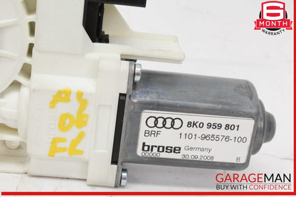 09-16 Audi A4 A5 S4 S5 Front Left Driver Side Window Regulator Motor 8K0959801