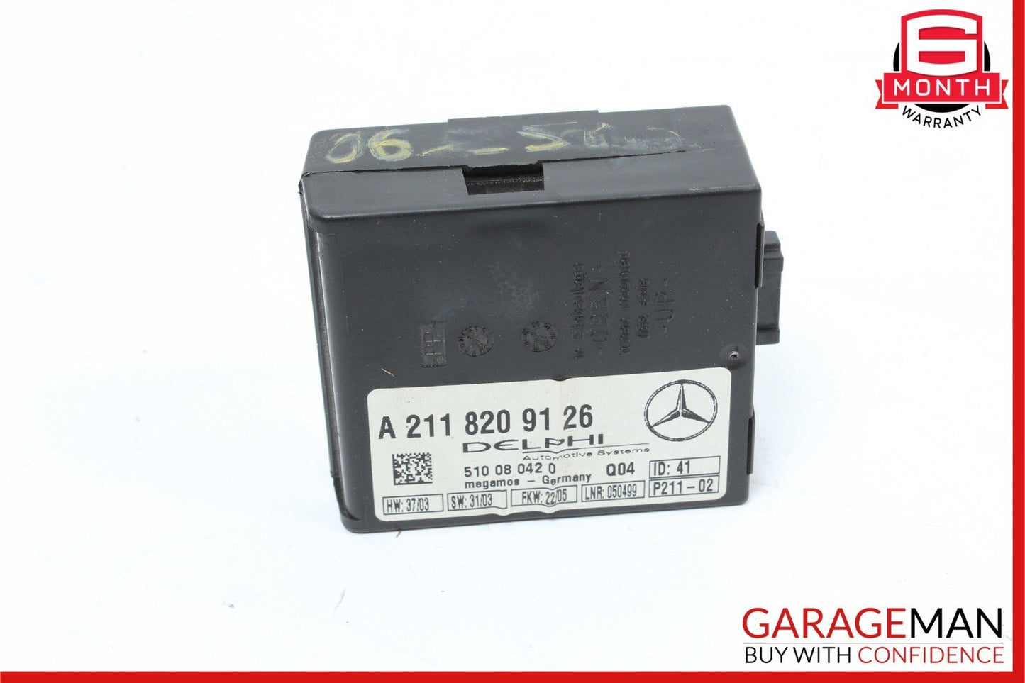 00-08 Mercedes SL500 SLK350 S430 Anti Theft Control Alarm Module 2118209126 OEM