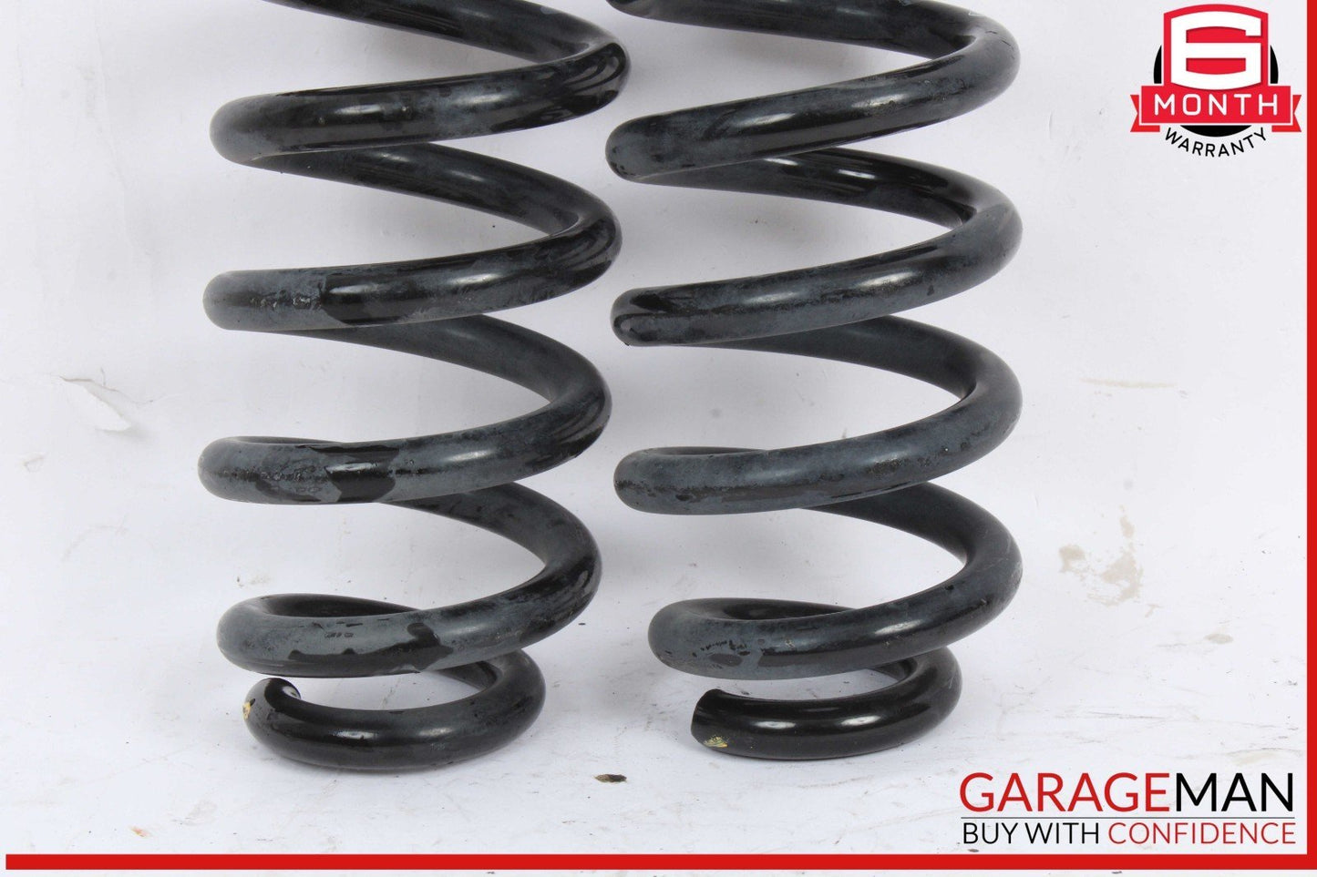 15-20 Mercedes W205 C300 Rear Right & Left Side Coil Spring Set 2053280337 OEM
