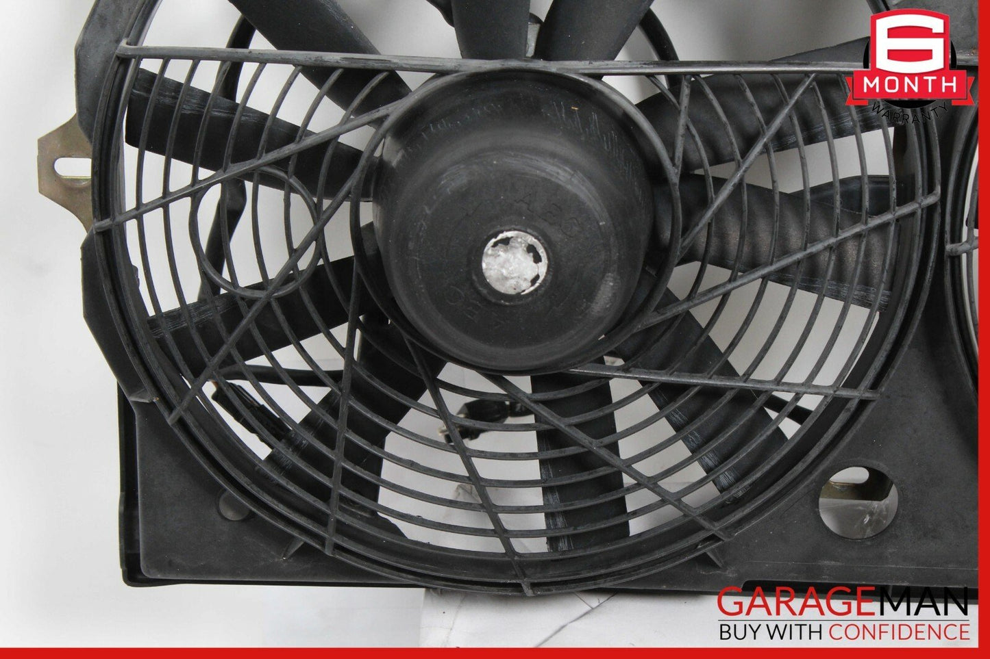 90-98 Mercedes R129 SL320 SL500 Radiator Cooling Fan Shroud Motor 1295051055 OEM