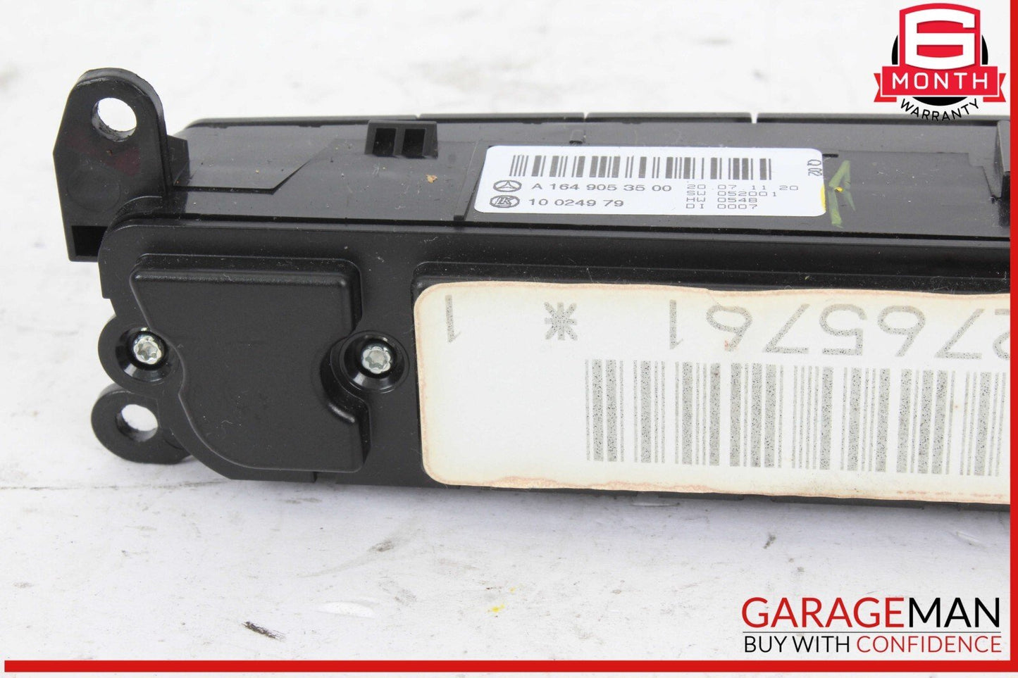 06-12 Mercedes X164 GL450 4MATIC Dash Dashboard Hazard Heated Seats ESP Panel