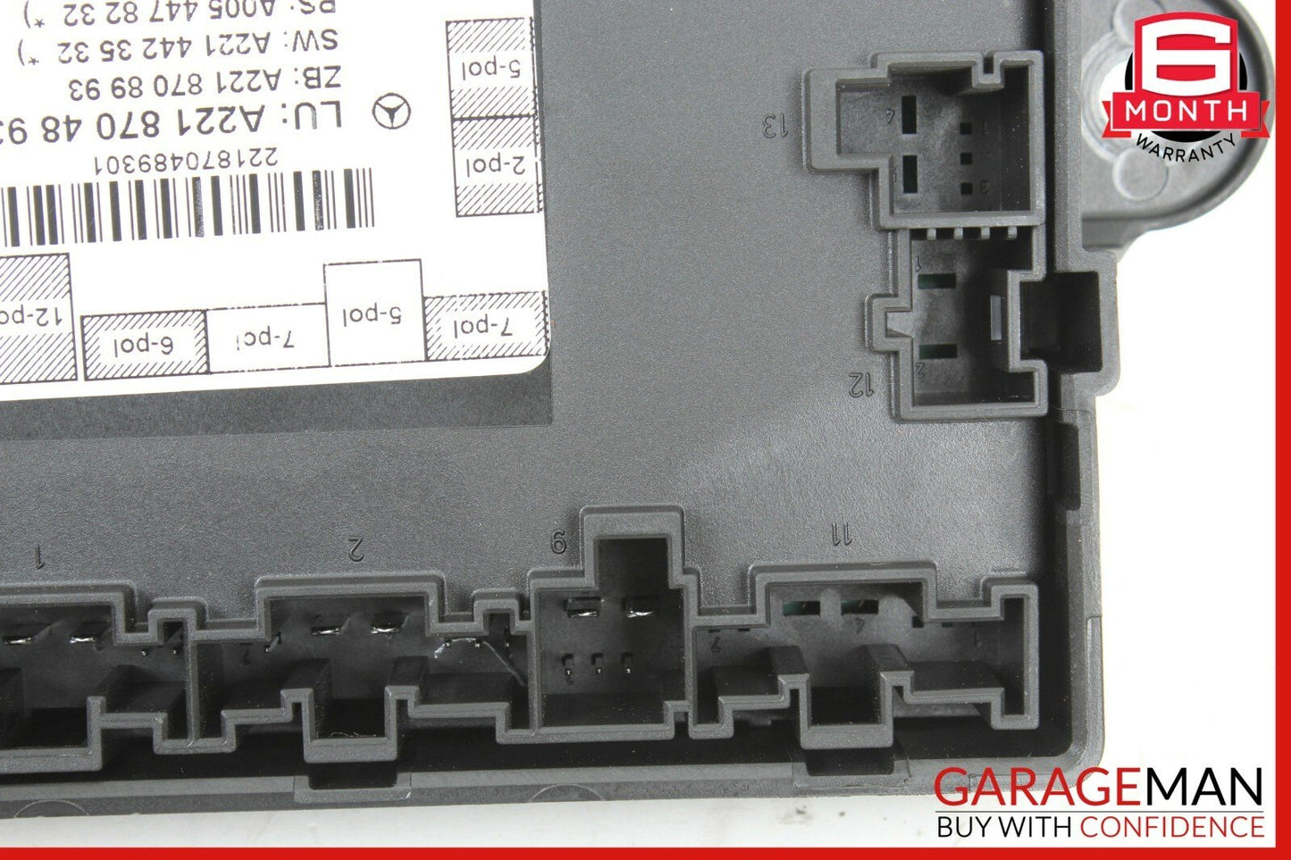 07-13 Mercedes W221 S550 S63 AMG Rear Right Door Control Module OEM