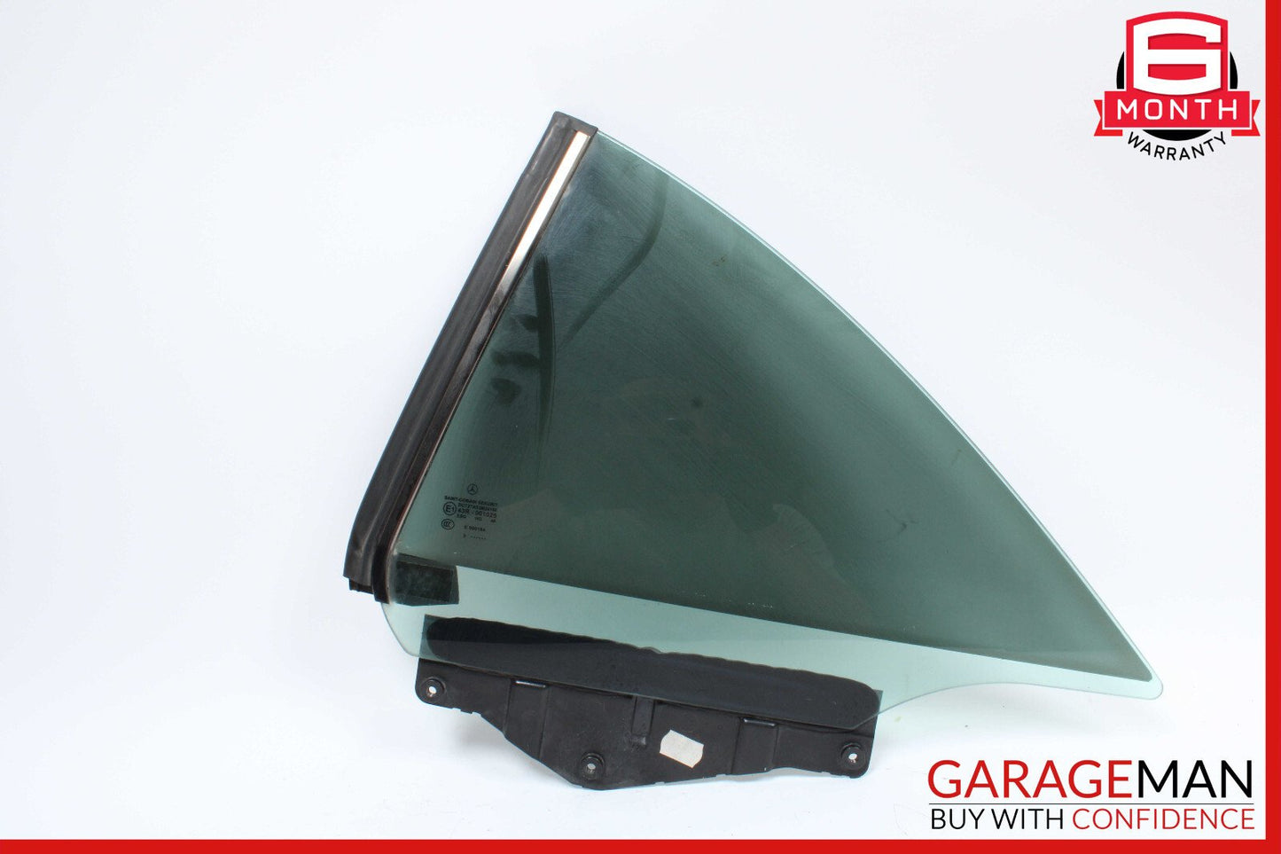 03-12 Mercedes R230 SL500 SL55 AMG Rear Left Side Quarter Window Glass OEM