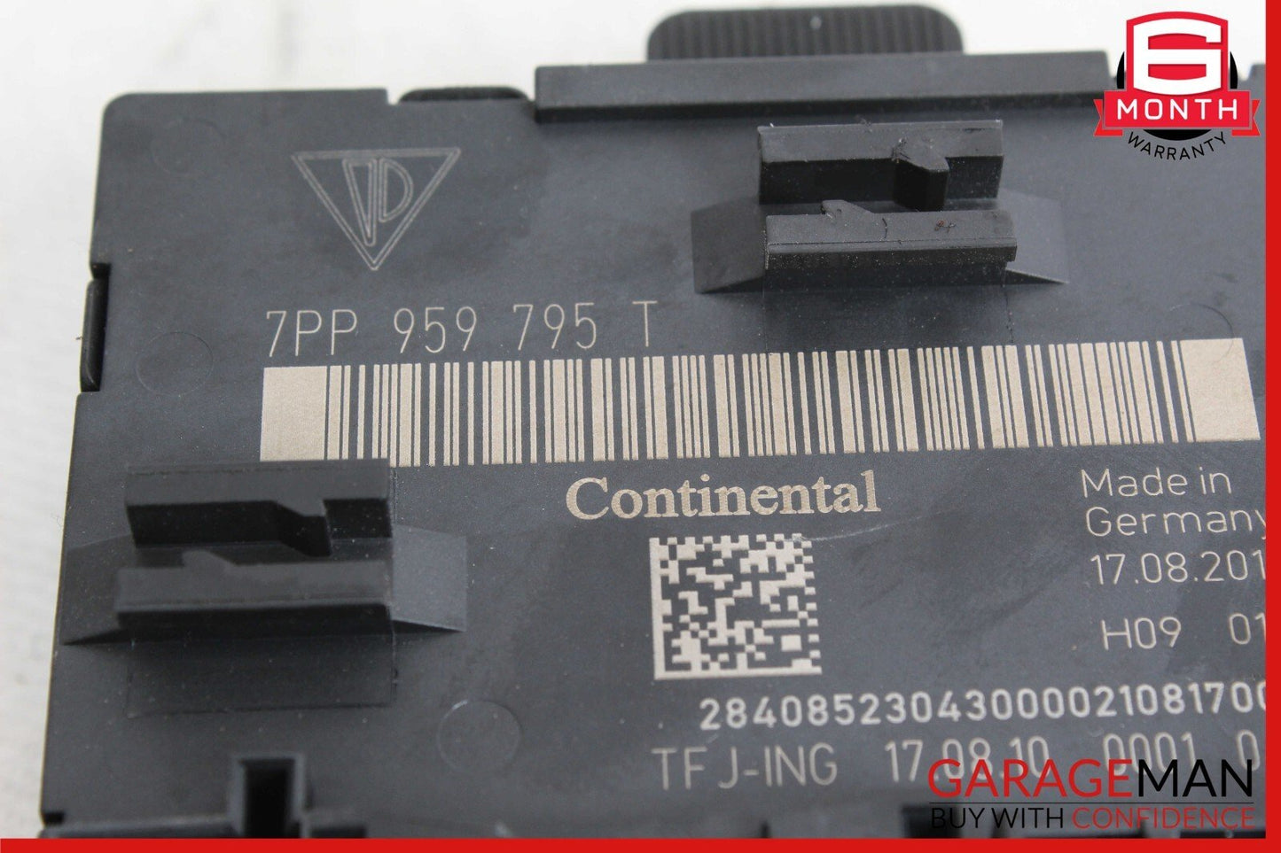 11-17 Porsche Cayenne S 958 Rear Left Side Door Control Module 7PP959795T OEM