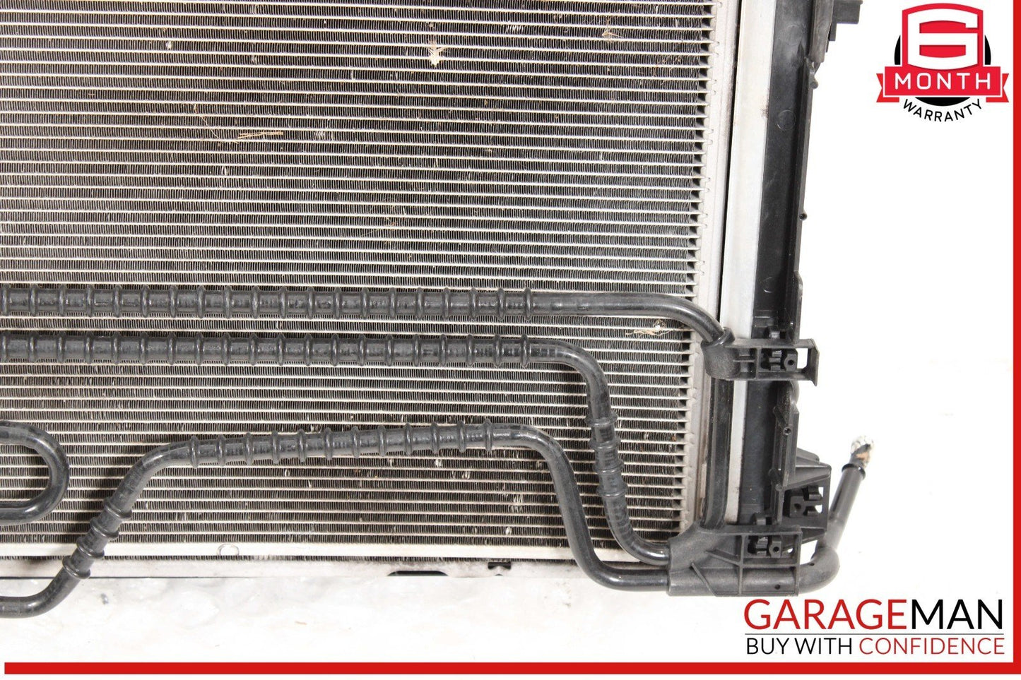 12-15 Mercedes W204 C250 Engine Motor Cooling Radiator A/C AC Condenser Assembly
