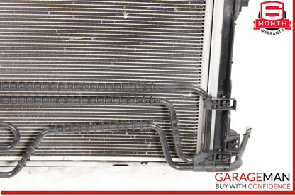 12-15 Mercedes W204 C250 Engine Motor Cooling Radiator A/C AC Condenser Assembly